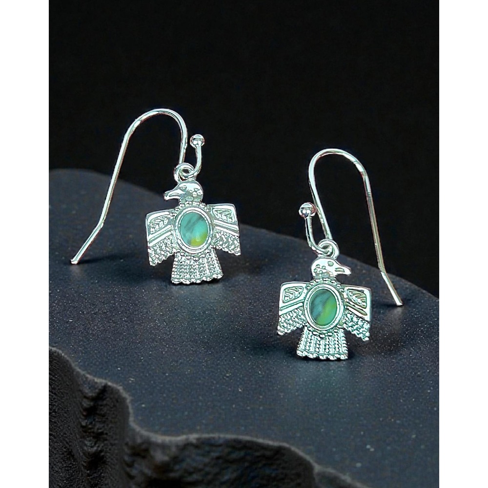Montana Silversmiths Thunderbird Dangle Earrings - One-of-a-Kind Sample - New